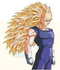 Vegeta at SSJ3